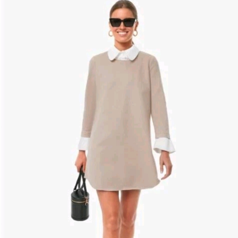Tuckernuck Women's Sandwhisp Dakota Dickey Peter Pan Collar Dress Size XXL